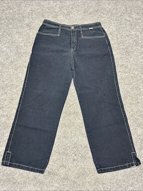 Escada Sport Wide Leg Cotton Linen Pants